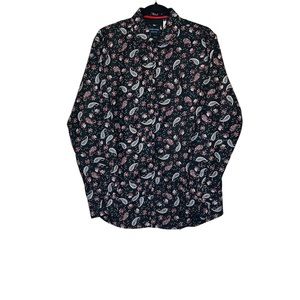 Silver Stone Paisley Collection Modern Fit Men's Dress Shirt